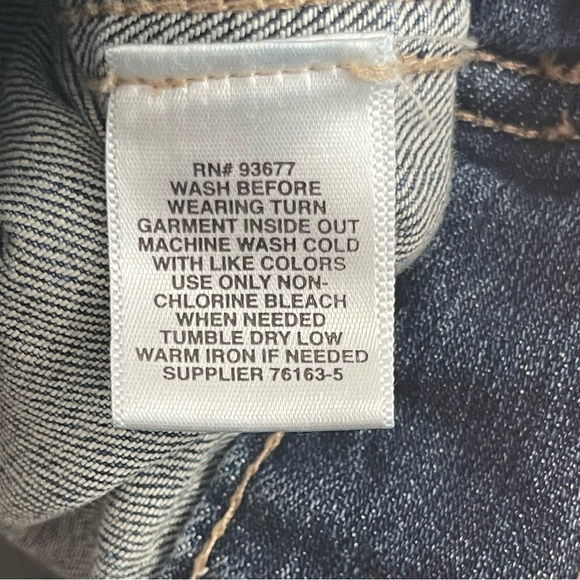 Upcycled Football Denim Jacket - Picture 6 of 6